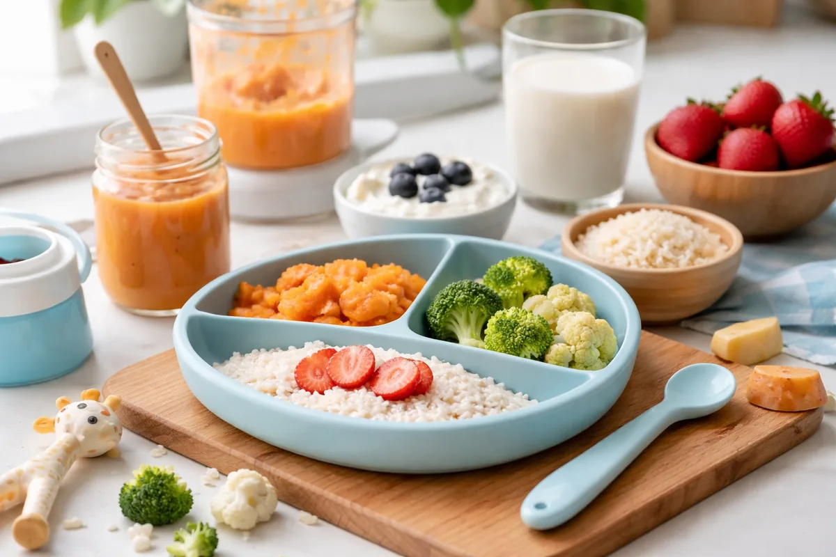 Comment préparer des repas adaptés pour bébés intolérants au lactose
