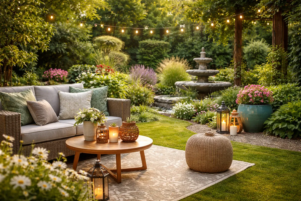 Comment choisir les accessoires de décoration extérieure pour embellir son jardin