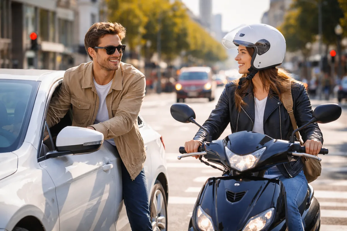 Comment choisir entre voiture et moto pour se déplacer en milieu urbain